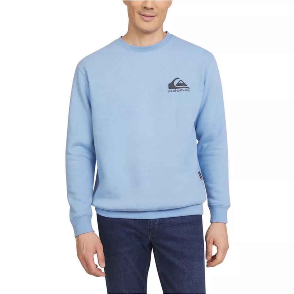 New XXL quiksilver crew sweatshirt blue pit 27.5